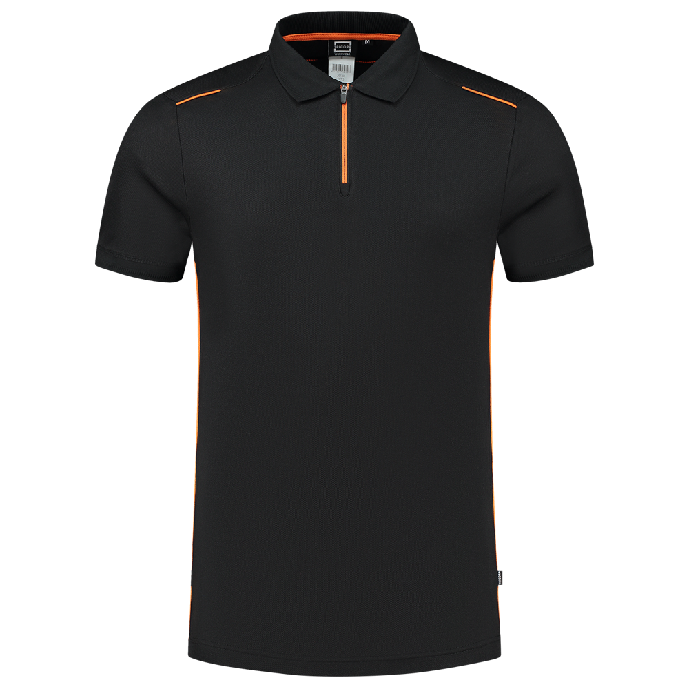 TRICORP Poloshirt Accent - BlackOrange