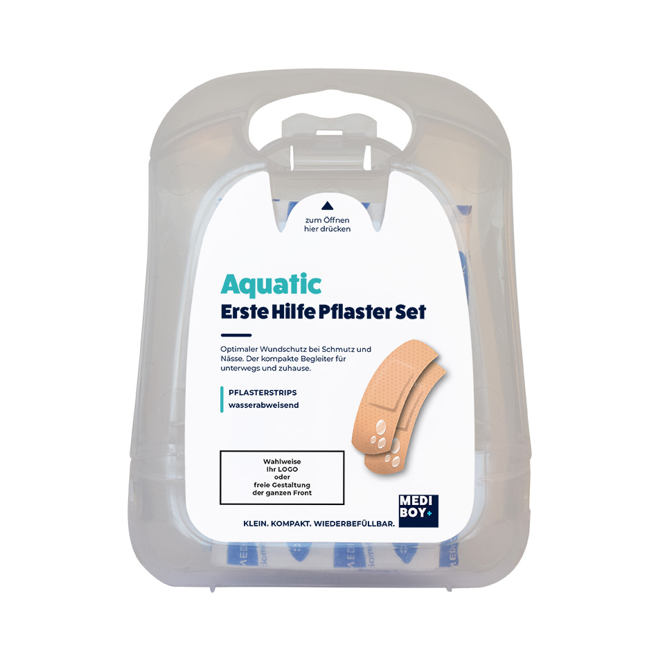 Mediboy AQUATIC Pflasterset - weiß