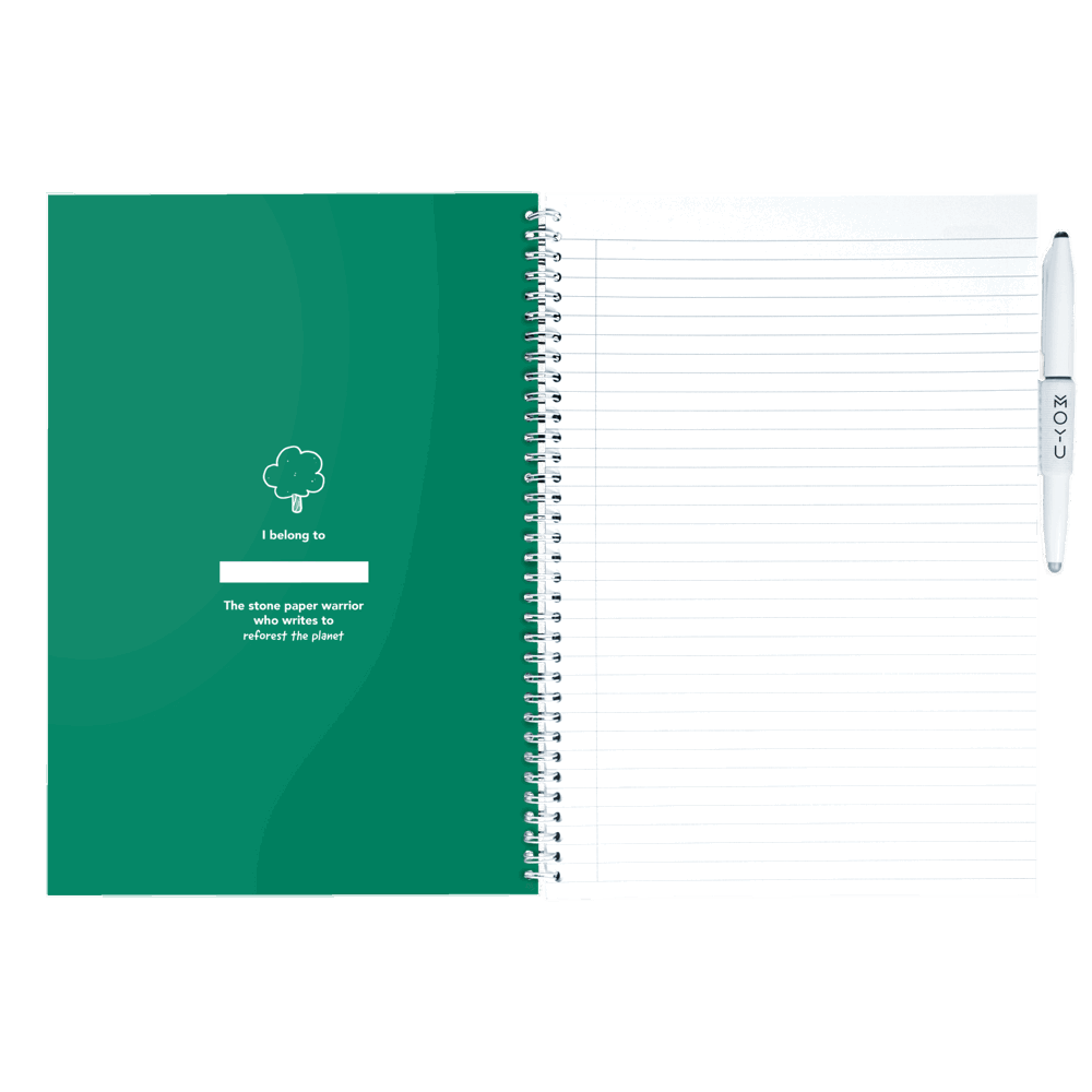 A4 Notizbuch wiederbeschreibbar Hardcover