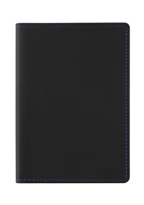 Blackmaxx® Ausweistasche "ColourCraft" schwarz - Schwarz/Blau