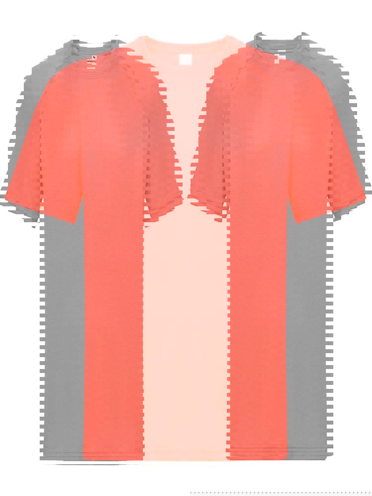 SP Run Sportshirt, 140 g/m2, 100 % Polyester - Fluo Coral