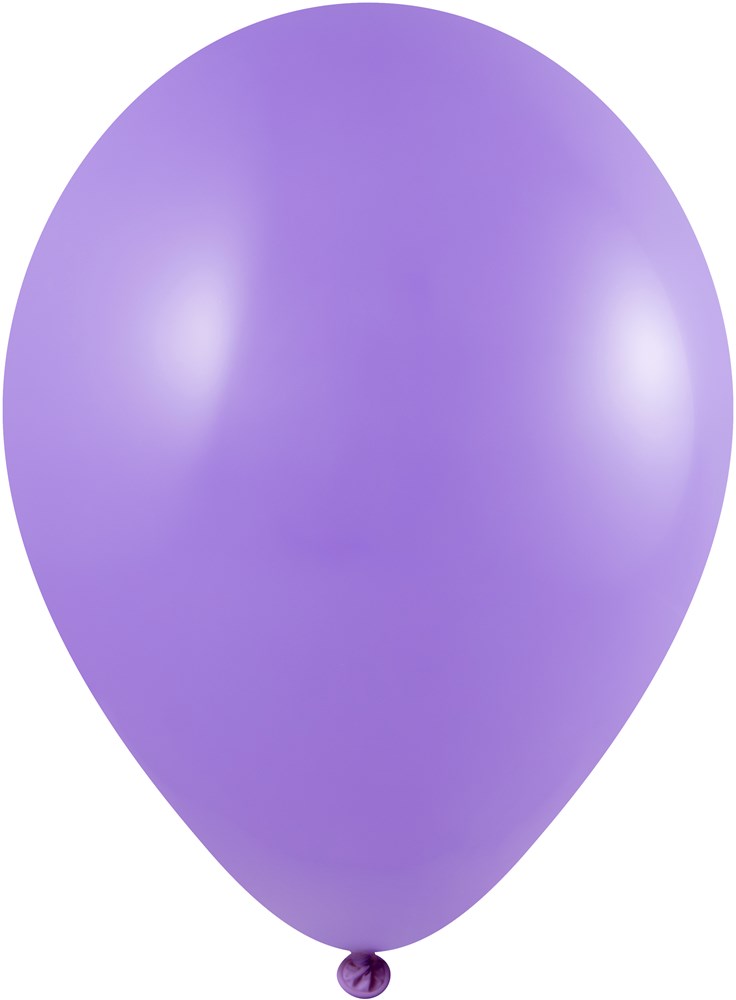 Ballons ohne Druck 85/95 cm - Ø 33 cm - 11 inch - Lila (1070) Pastel (± PMS 2655)
