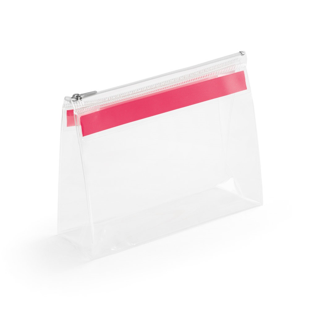 CHASTAIN. Kulturbeutel aus EVA mit Reißverschluss - Rosa