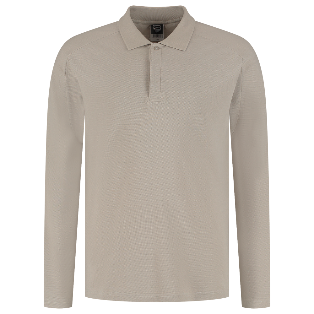 Poloshirt Langarm Redefined - Sand