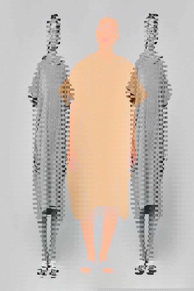 PA581X - Unisex-Frottee-Poncho mit Kapuze