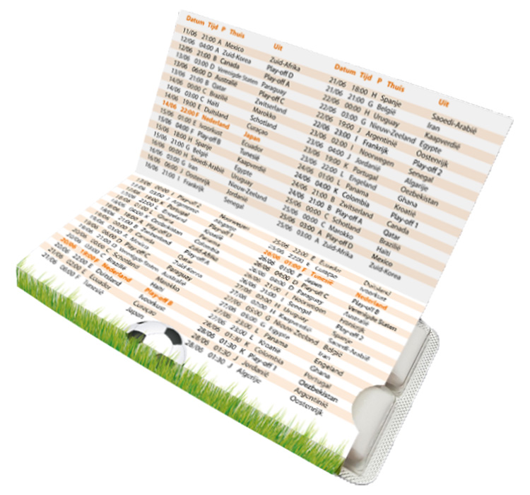 WM Kaugummi 26 / Spielplan