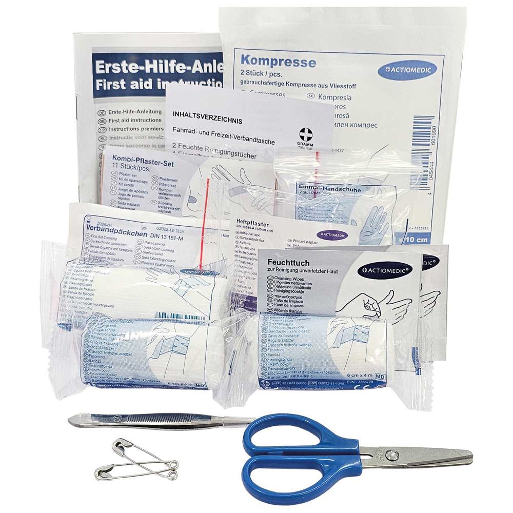 Fahrrad + Freizeit Erste Hilfe Set