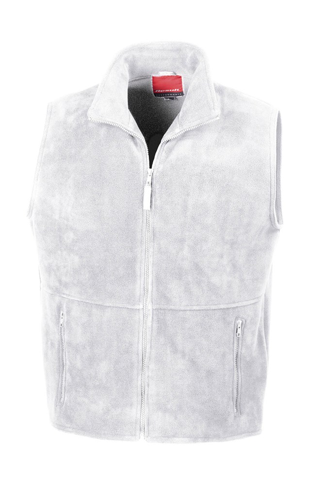 Fleece Bodywarmer - White