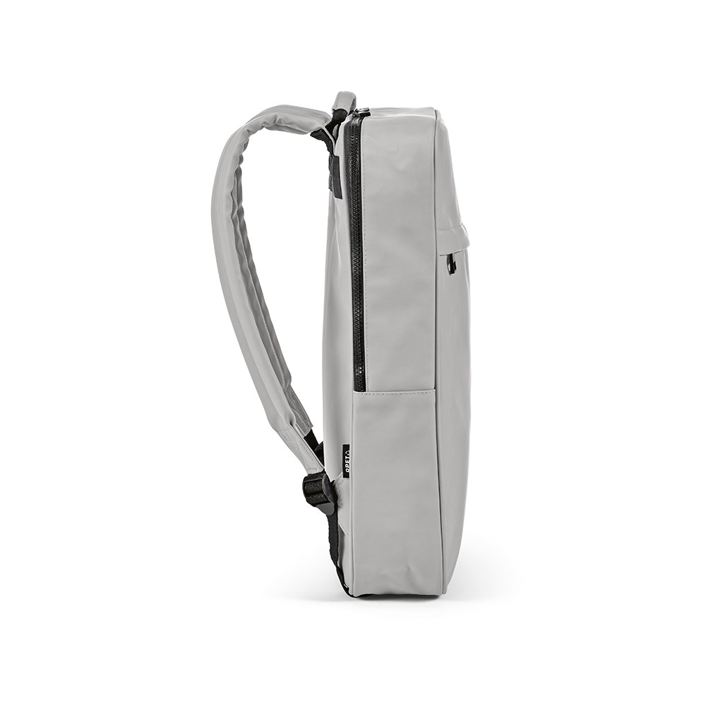 Amsterdam 16L Rucksack aus rPU uns rPET. Laptops bis 17" - Hellgrau