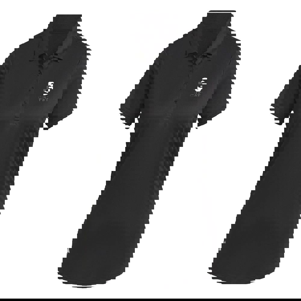 Adidas Polo Damen - schwarz