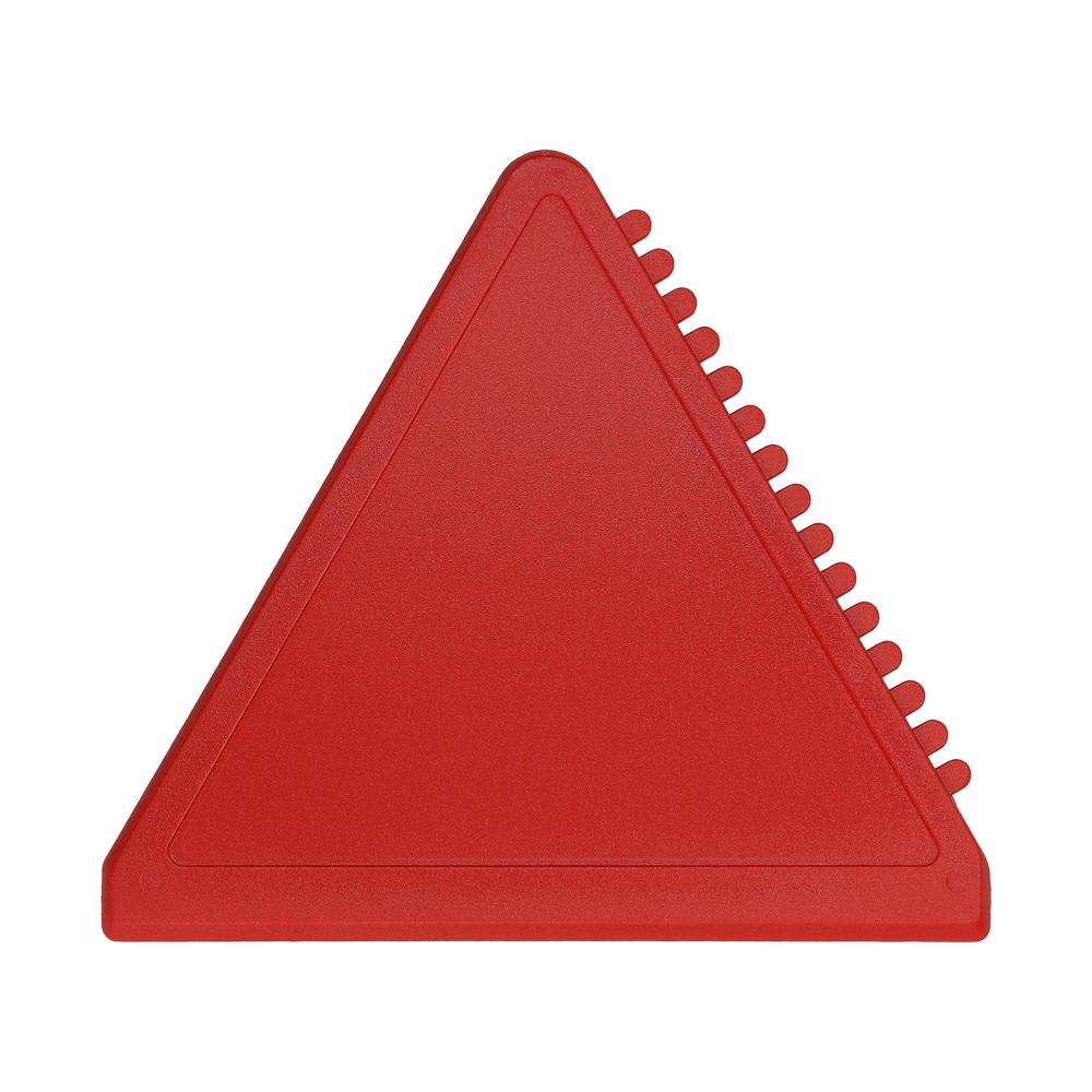 Eiskratzer "Dreieck" - standard-rot