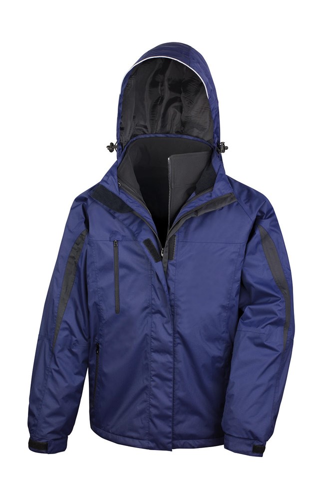 3-in-1 Journey Jacket - Navy/Black