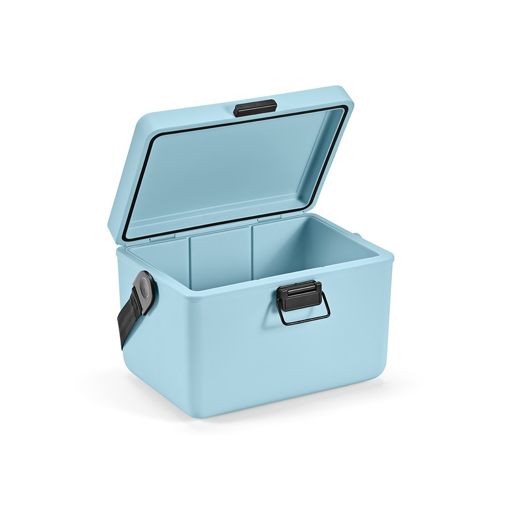 Bangkok 12L Kühlbox aus rPP. Pastellfarben - Pastelblau