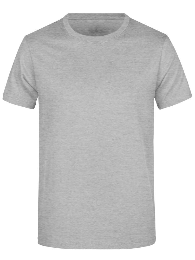 BS Paradise T-Shirt, 180 g/m2, 100 % Baumwolle - Grau-meliert