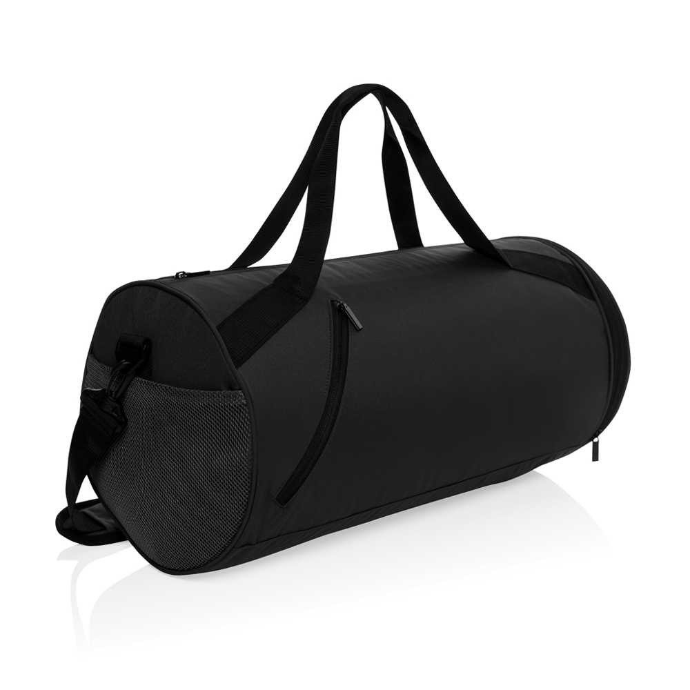 Aware™ RPET True Sporttasche - schwarz (± PMS Black)