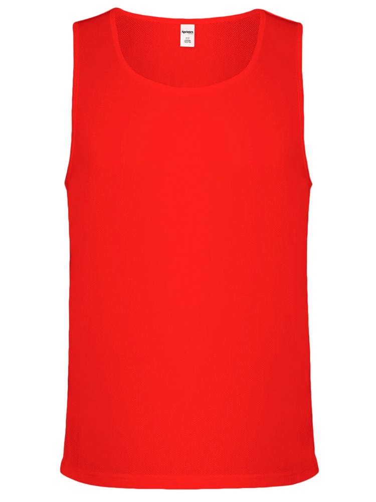 SP Step Tanktop, 140 g/m2, 100 % Polyester - Rot (PMS 186c)