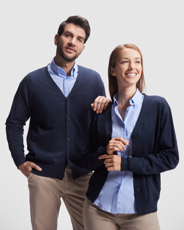 CARDIGAN EXPLORER WOMAN S/L NAVY BLUE