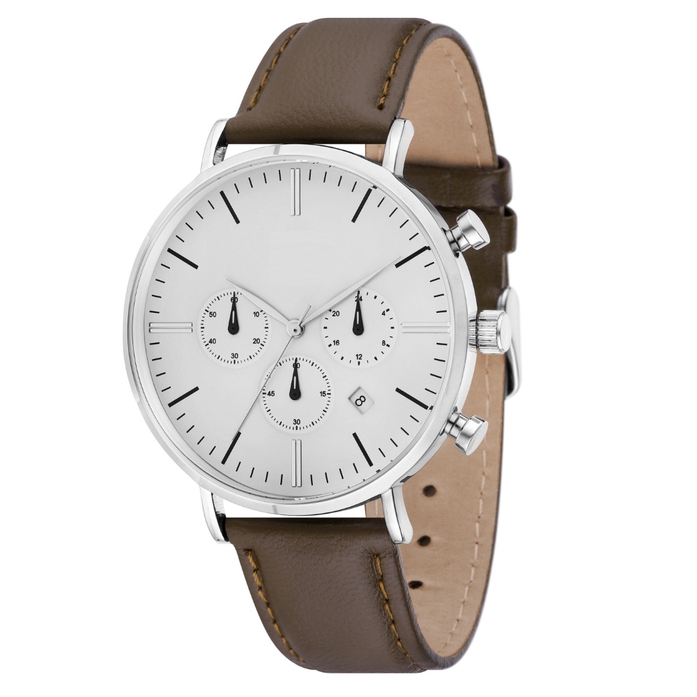 Armbanduhr FS Milan Chrono - Braun, weiss