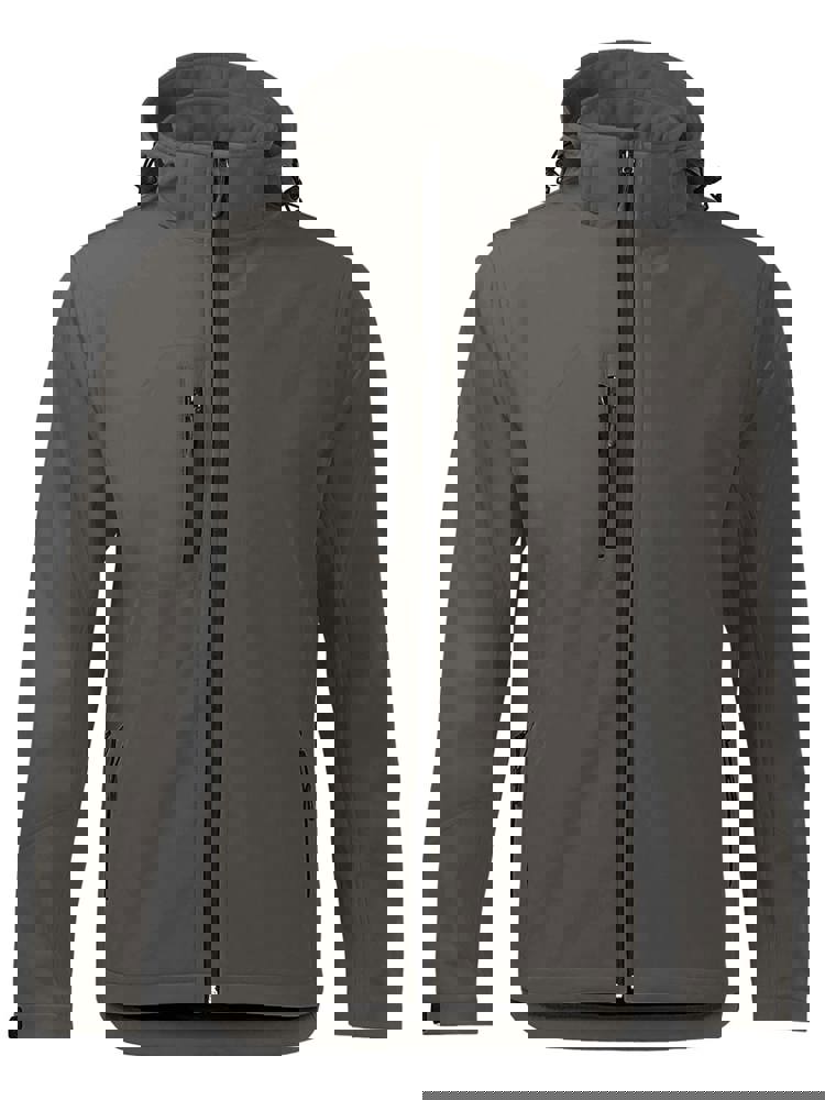 BS Storm Damen Softshell-Jacke, 340 g/m2, 96 % Polyester / 4 % Elastan - Dunkelgrau (PMS 7540C)