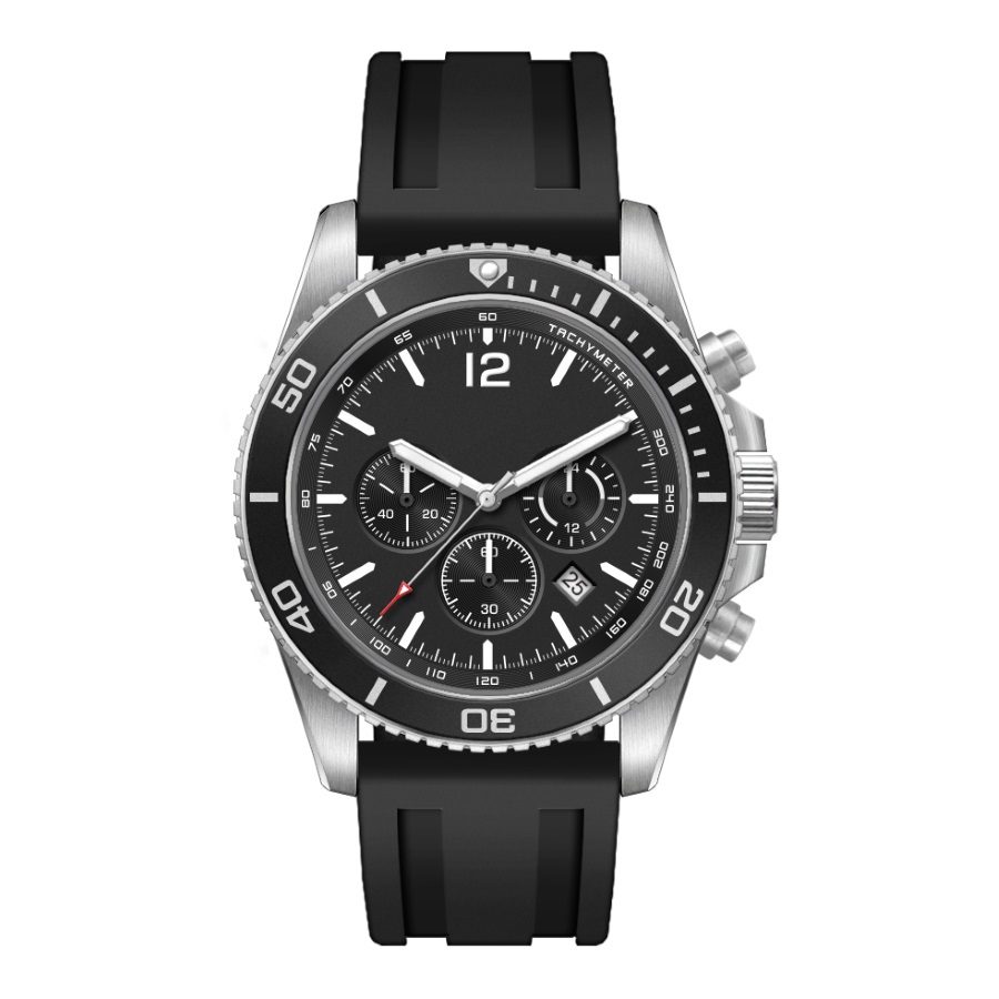 Armbanduhr California - schwarz