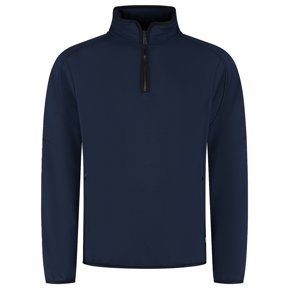 1/4 Zip Technische Fleecejacke Redefined - ink