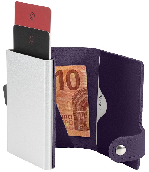 C-Secure RFID Börse - lila