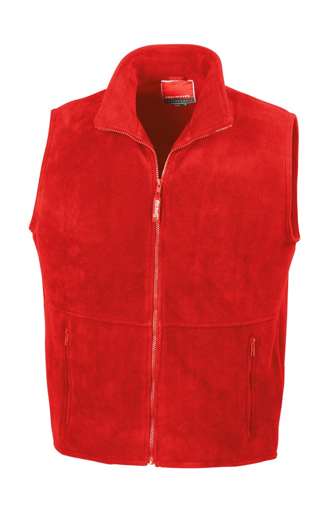 Fleece Bodywarmer - Red