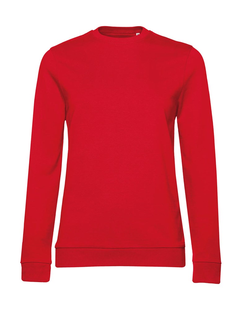 #Set In /women French Terry - Red