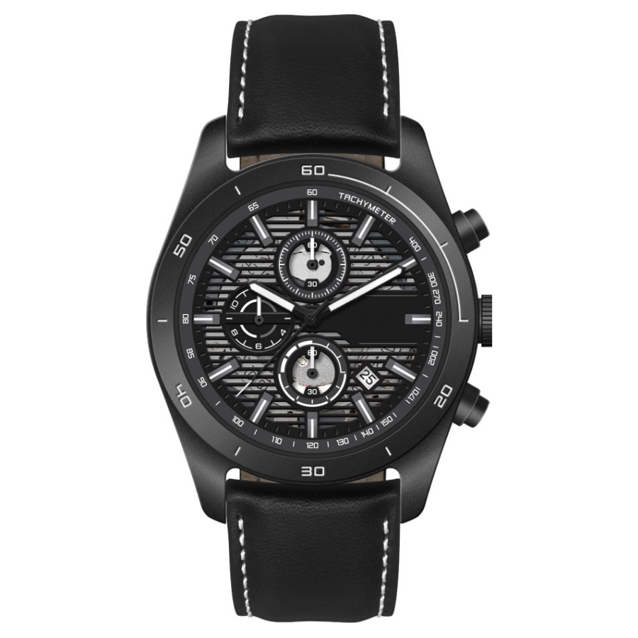 Armbanduhr Arizona - schwarz, weiss