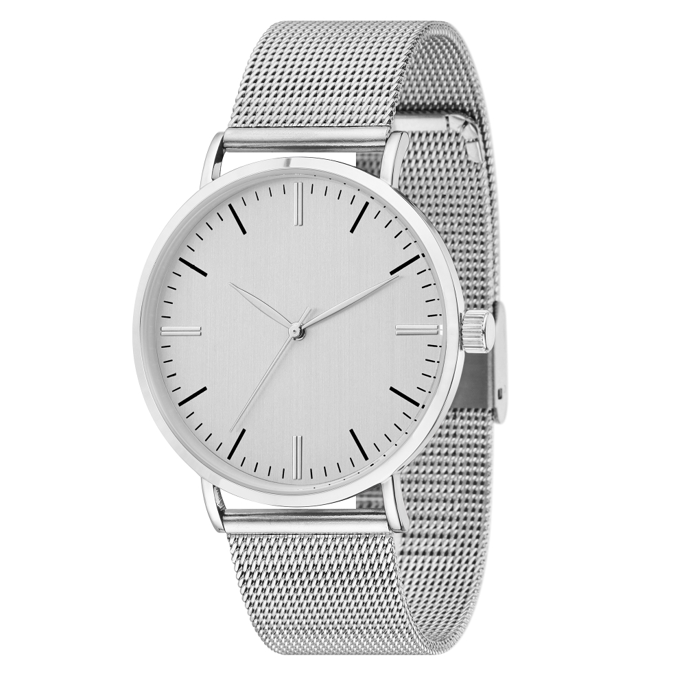 Armbanduhr FS Milan - silber, weiss