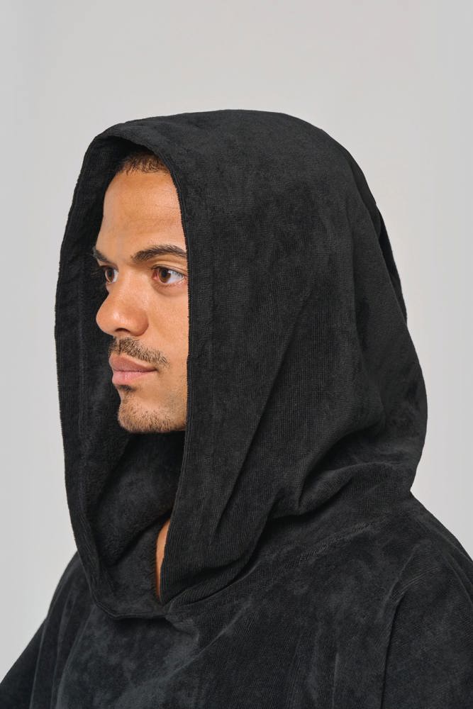 PA581X - Unisex-Frottee-Poncho mit Kapuze