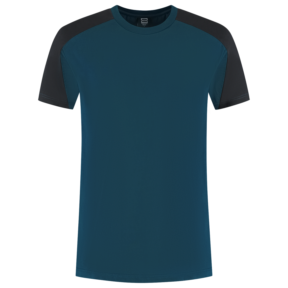 T-Shirt Bicolor Redefined - TealBlack