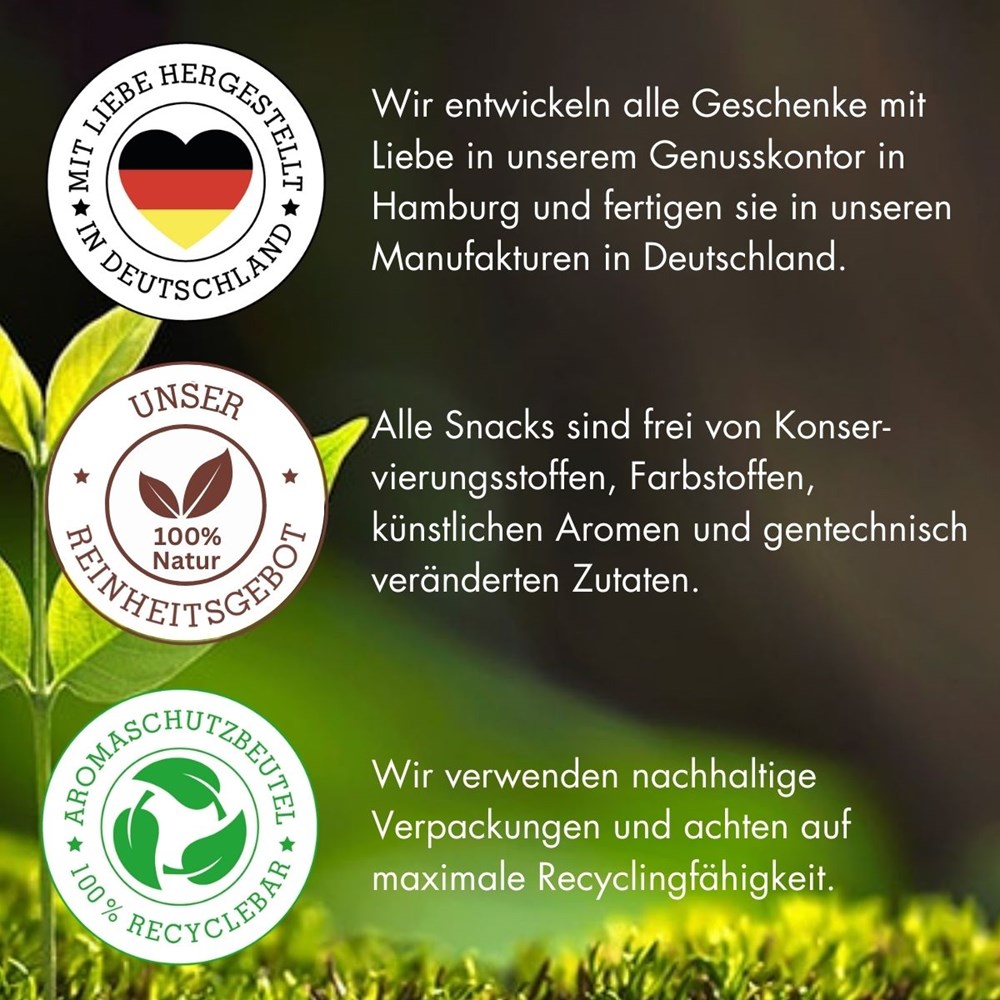 2 Tee Spezialitäten in der Birkenholzbox