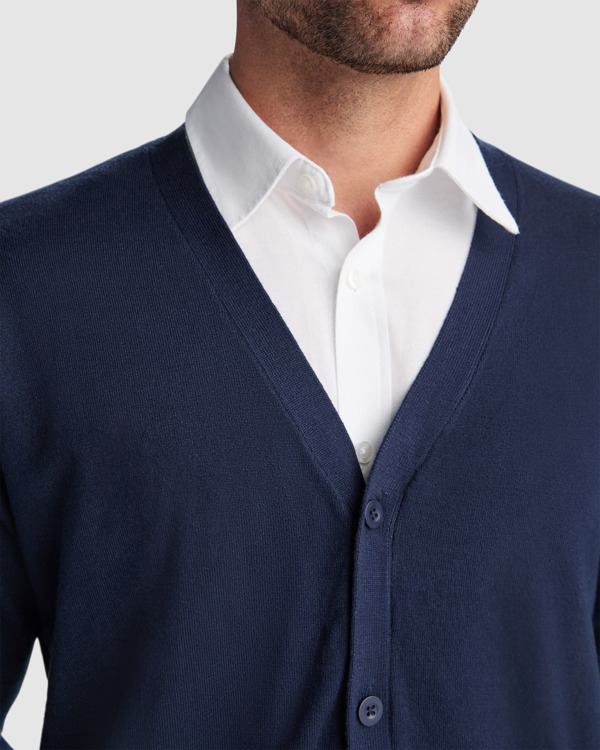 CARDIGAN EXPLORER S/M NAVY BLUE
