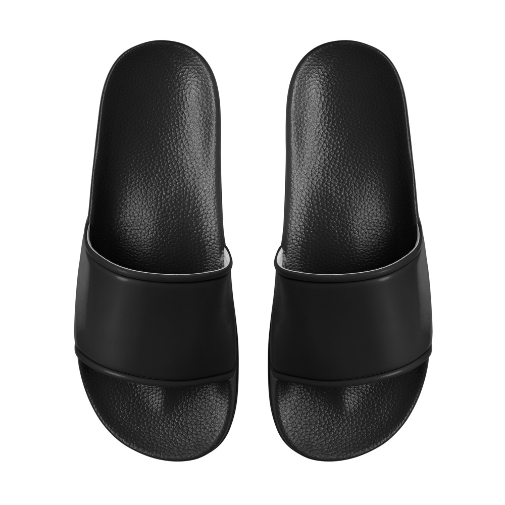 Badelatschen Unveredelt Classic - schwarz