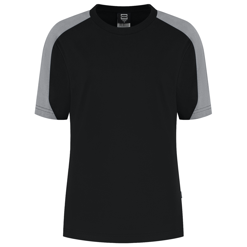 T-Shirt Bicolor Redefined Damen - BlackGrey