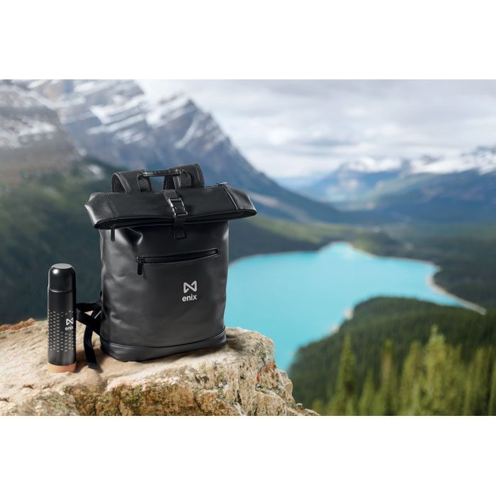 BAI ROLL - 15" Rolltop-Rucksack PU