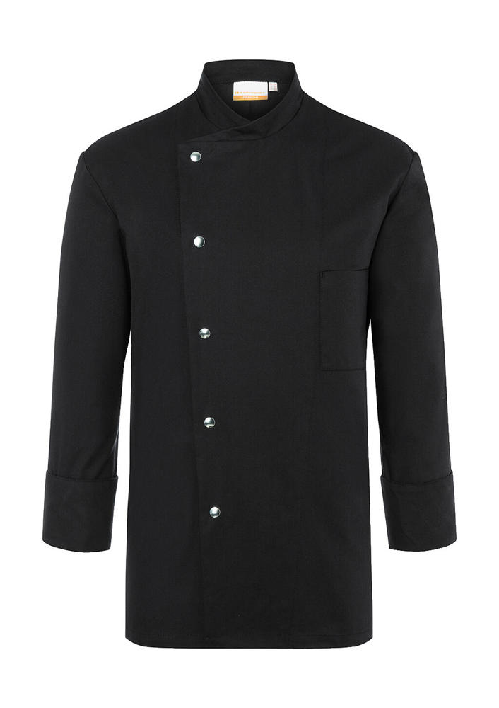 Chef Jacket Lars Long Sleeve - Black