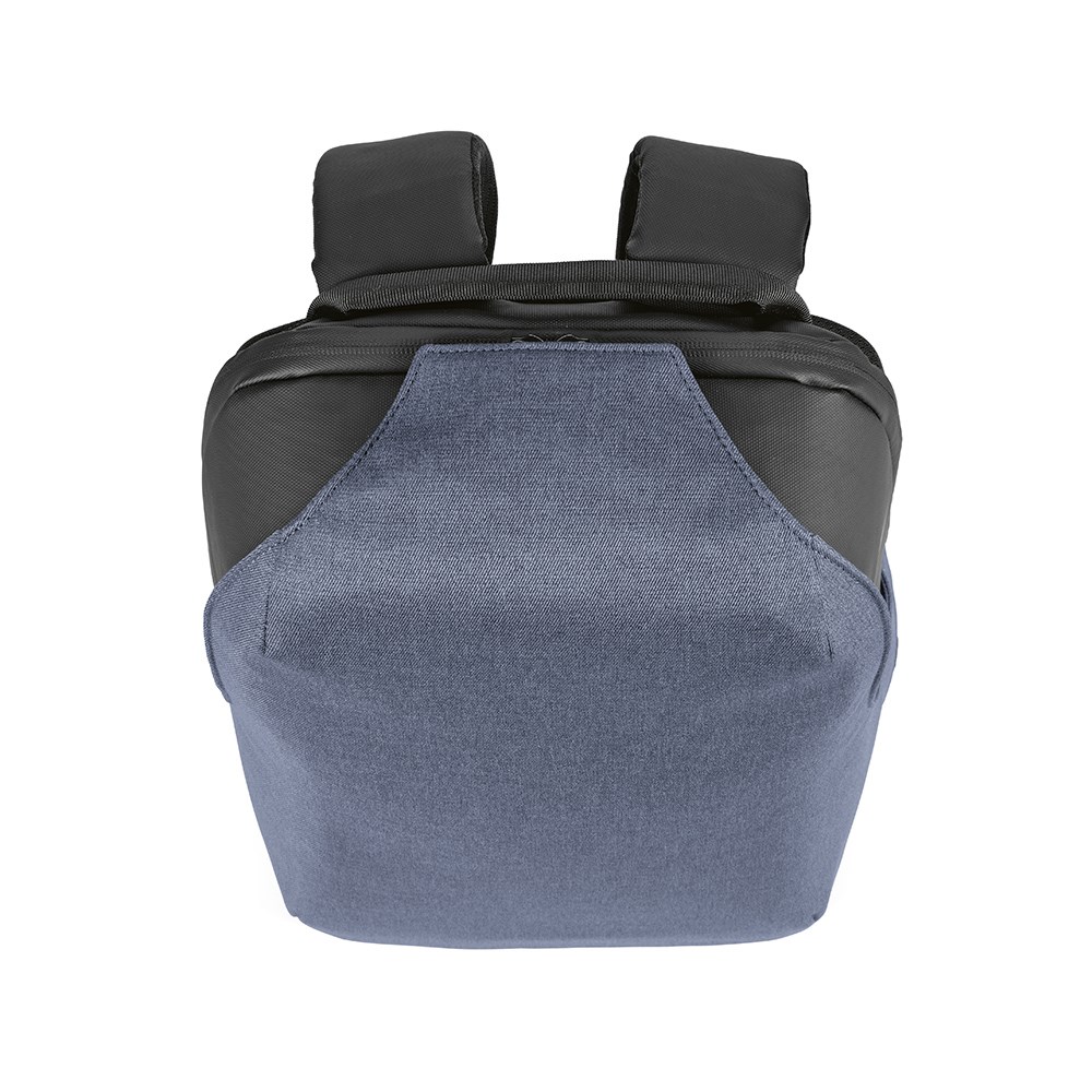 Abrantes 20L Rucksack rPET - TSA-Schloss und schnittfester Stoff - Blau