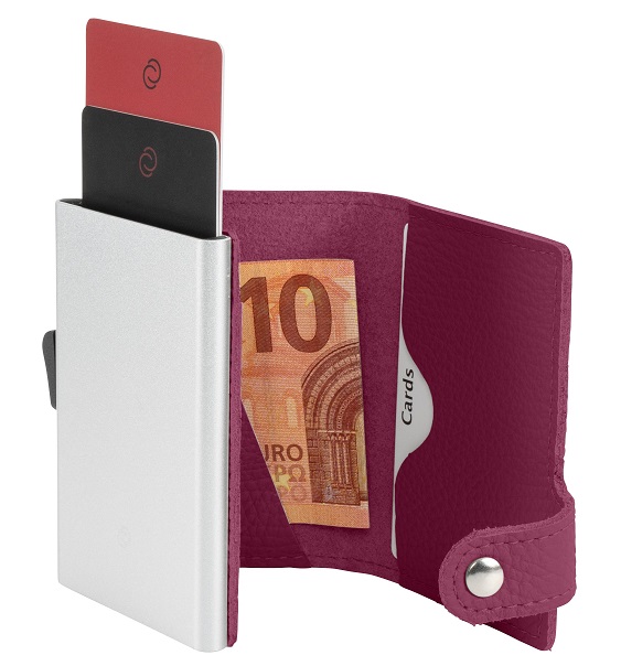 C-Secure RFID Börse - fuchsia