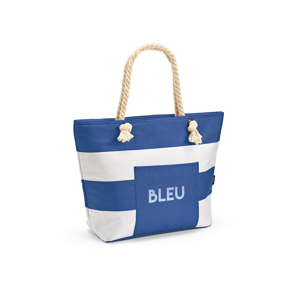 Athens 15L Kühltasche, rPET. Tasche und Tragegriffen aus recy.Baumwolle - Königsblau