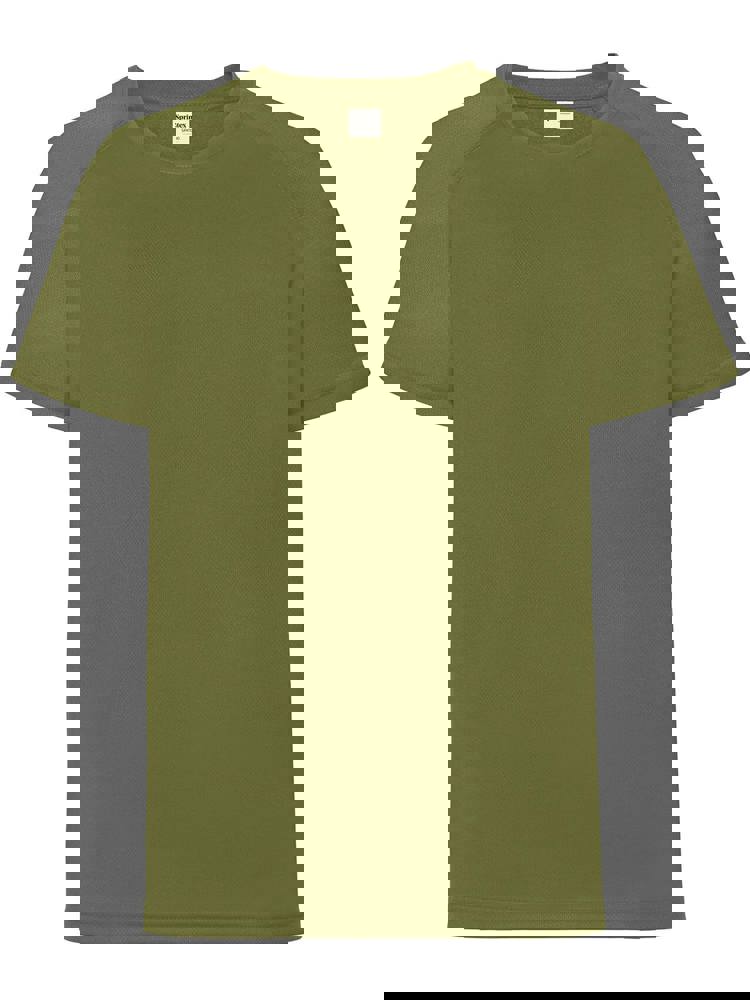 SP Run Kinder-Sportshirt, 140 g/m2, 100 % Polyester - Olivgrün