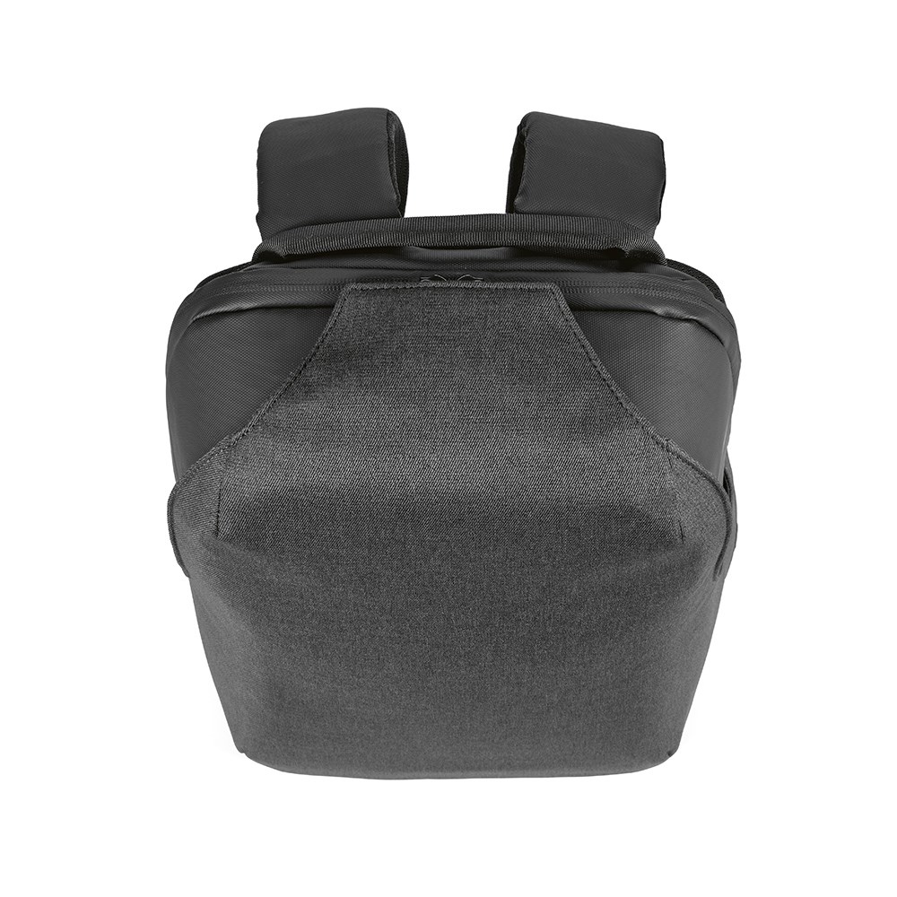 Abrantes 20L Rucksack rPET - TSA-Schloss und schnittfester Stoff - Schwarz