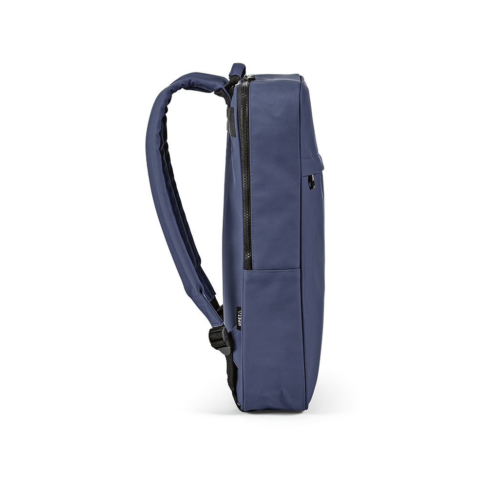 Amsterdam 16L Rucksack aus rPU uns rPET. Laptops bis 17" - Blau