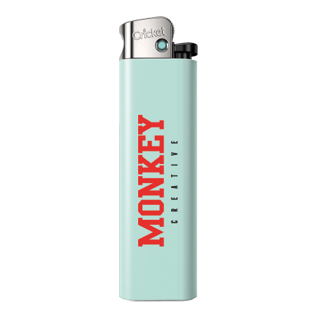 Cricket-Feuerzeug Eco - hell blau