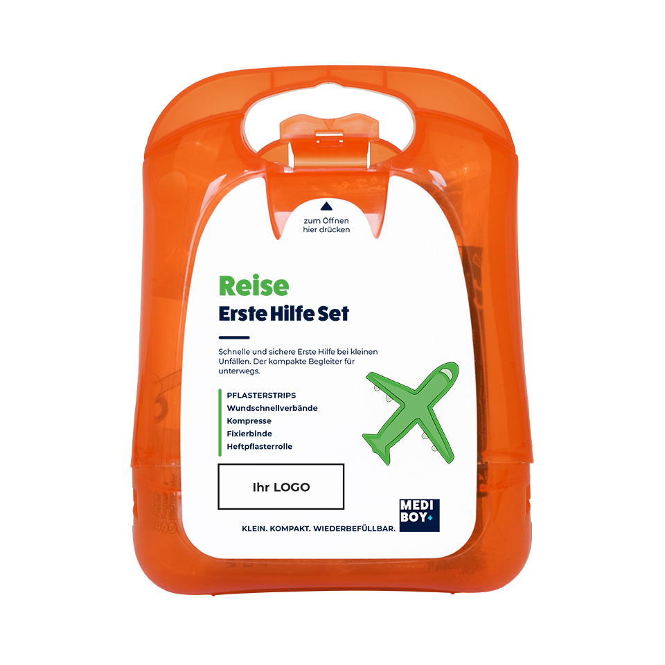 Mediboy Reise Erste Hilfe Set - orange