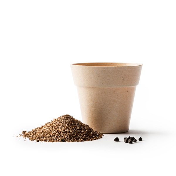 BLUMENTOPF VOLEN S/EINHEITSGRÖSSE GREIGE