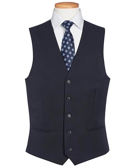 Brook Taverner - One Collection Mercury Waistcoat - Navy