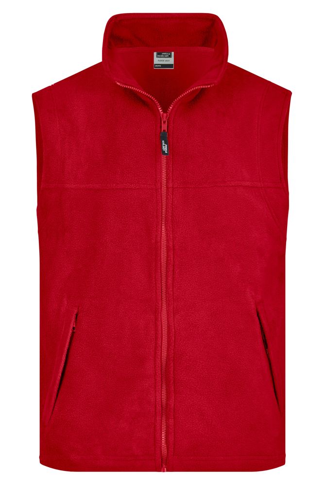 Fleece Vest - Red (ca. Pantone 200C)