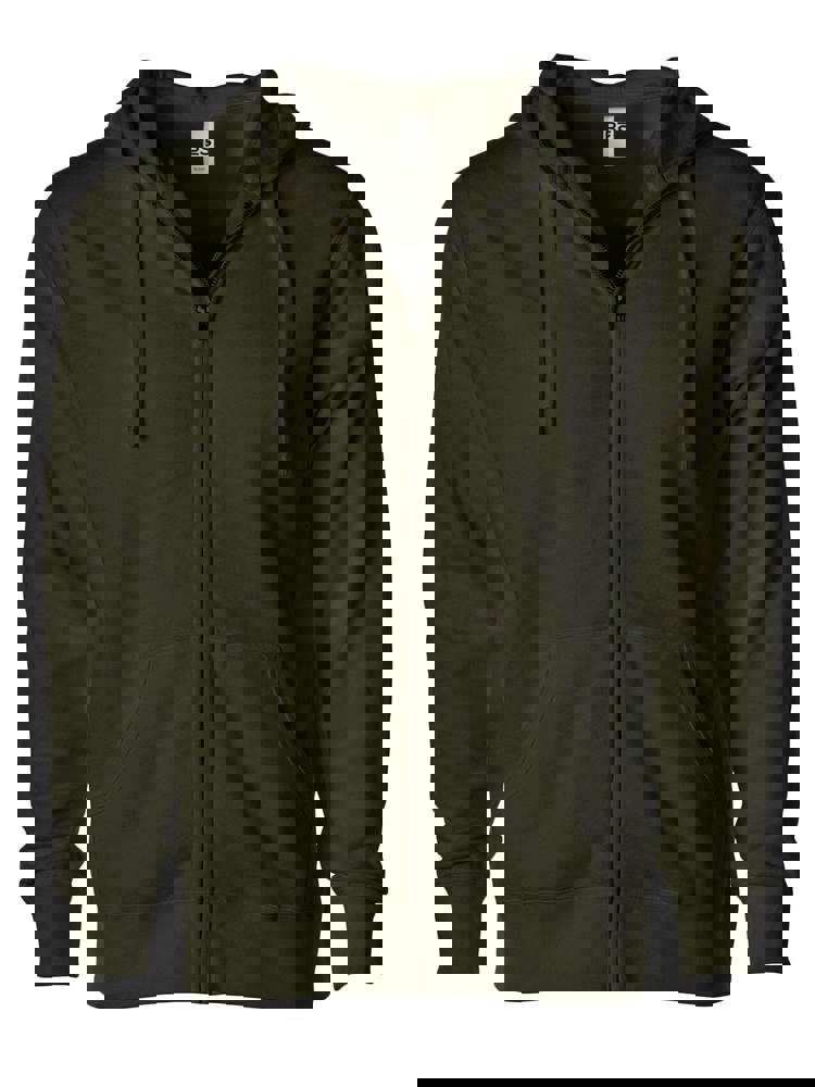 BS Vega Hoodie mit durchgehendem Reißverschluss, 280 gr/m²